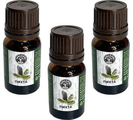 Эфирное масло Бацькина баня Пихта 3 шт. натуральные аромамасла для бани 16009-3-набор-ВИ