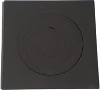 Металлическая плита НМК 500х500 мм, диаметр 350 мм, со стальными конфорками НМК070105