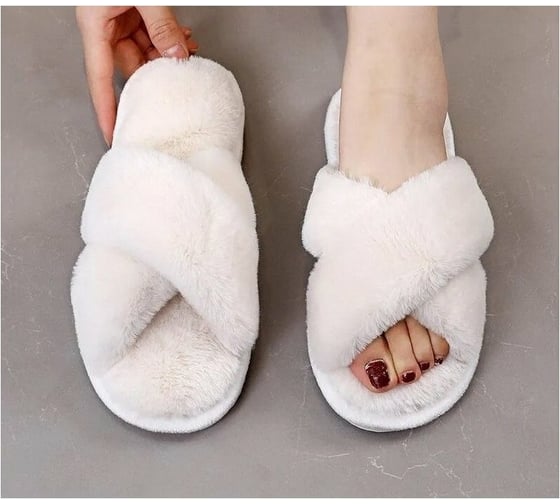 Тапочки ZDK Homium размер 38-39, белые soft38-39white