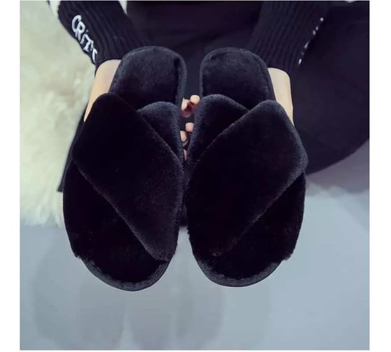 Тапочки ZDK Homium размер 38-39, черные soft38-39black