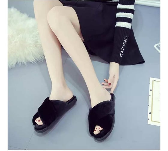 Тапочки ZDK Homium размер 38-39, черные soft38-39black