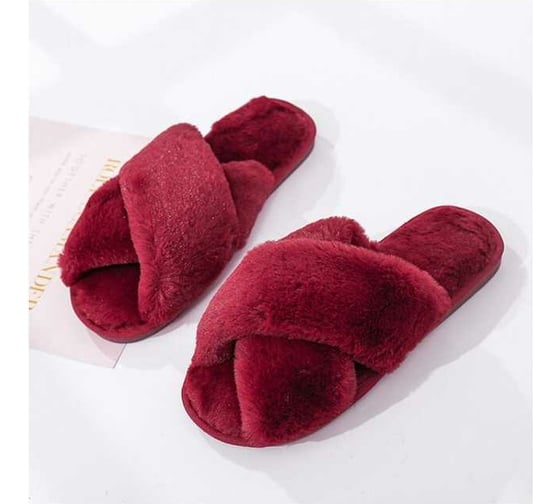 Тапочки ZDK Homium размер 38-39, красные soft38-39red