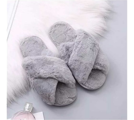 Тапочки ZDK Homium размер 38-39, серые soft38-39grey