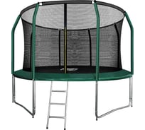 Батут с внутренней страховочной сеткой и лестницей Arland 12FT ARL-TP-1204_I_DG