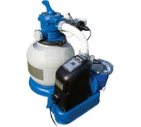 Песочный фильтр-насос для бассейна с хлорогенератором 220В INTEX 28678