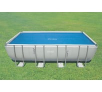 28038 intex тент покрывало для прямоугольного бассейна rectangular pool cover