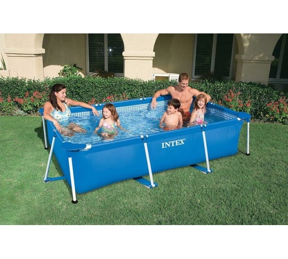 Бассейн каркасный INTEX 300х200х75см 28272