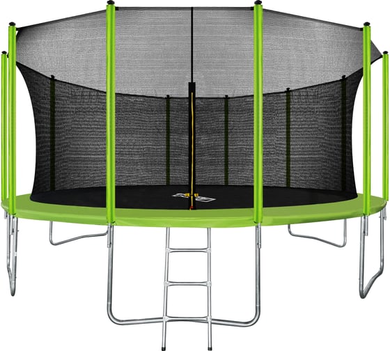 Батут с внутренней страховочной сеткой и лестницей Arland 16FT ARL-TN-1606_I_LG 1