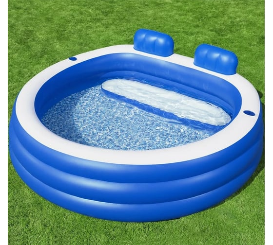 Семейный надувной бассейн BestWay Splash Paradise 231x219x79 см 54422 104788