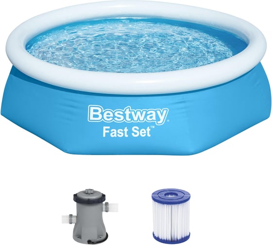 Надувной бассейн BestWay 244x61 см 57450 104805 1