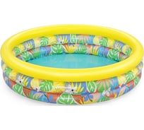 Надувной бассейн BestWay Jumbo Hippo 168x38 см 51203 104784