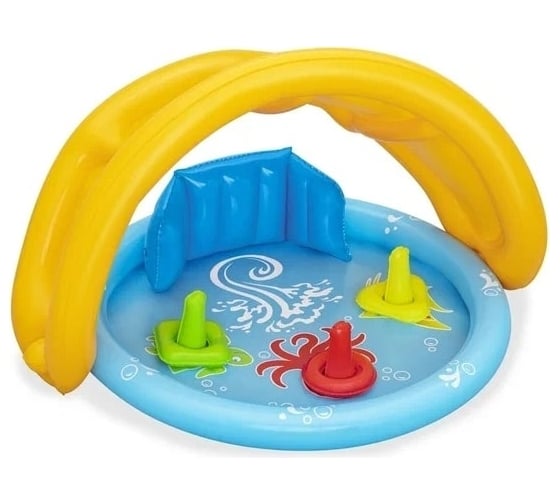 Детский надувной бассейн BestWay Lil SeaShapes 115x89x76 см 52568 104786 1