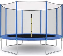 Батут с защитной cеткой Perfetto Sport ACTIVITY 12", диаметр 3.7 м, синий СГ000005503