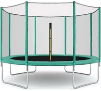 Батут с защитной cеткой Perfetto Sport ACTIVITY 14" диаметр 4.3 м, зелёный СГ000005504
