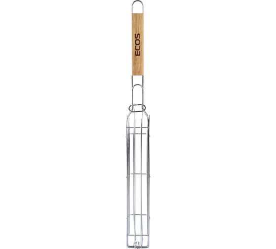 Решетка для барбекю Ecos 9710D хромированная, 49x4х3.5 см 999710