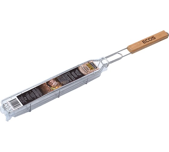 Решетка для барбекю Ecos 9710D хромированная, 49x4х3.5 см 999710