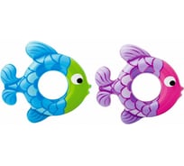 Круг рыбка 77х76см, 3-6 лет, 2 цвета INTEX 59222