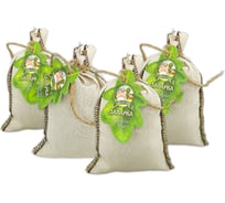 Набор запарок для бани в мешочке Бацькина баня 4 шт., релакс 210-рел-4-ВИ