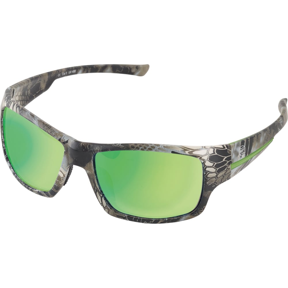 Поляризационные очки WFT Penzill POLARIZED CAMOU GREEN ICE линзы ...