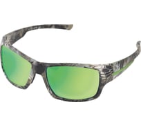 Поляризационные очки WFT Penzill POLARIZED CAMOU GREEN ICE линзы зелёные 1D-F-905-103