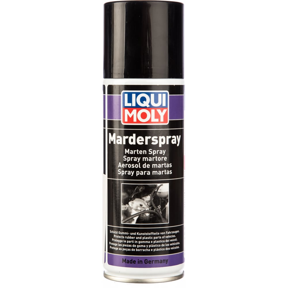 Защитный спрей от грызунов 0,2л LIQUI MOLY Marder-Schutz-Spray 1515