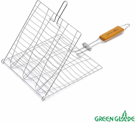 Решетка для гриля с деревянной ручкой Green glade 721С