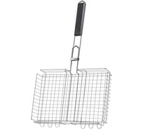 Решетка (сетка) для копчения, барбекю и гриля с антипригарным покрытием URM 43x34.5x5.5 см O10205