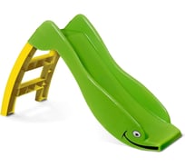 Игровая горка Sheffilton KIDS Дельфин 307 зеленая/желтая ИГ-609