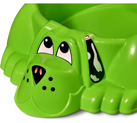 Песочница Sheffilton KIDS Собачка 373 зеленая П-375