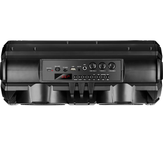 Портативная колонка SVEN АС PS-485 черная, 28 Вт, Bluetooth, FM, USB, microSD, LED-дисплей, 2000 мА*ч SV-017408