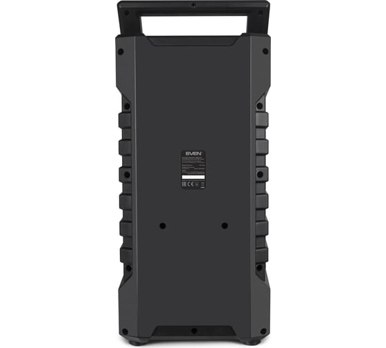 Портативная колонка SVEN АС PS-440 черная, 20 Вт, TWS, Bluetooth, FM, USB, microSD, LED-дисплей, пульт, 2000 мА*ч SV-019082