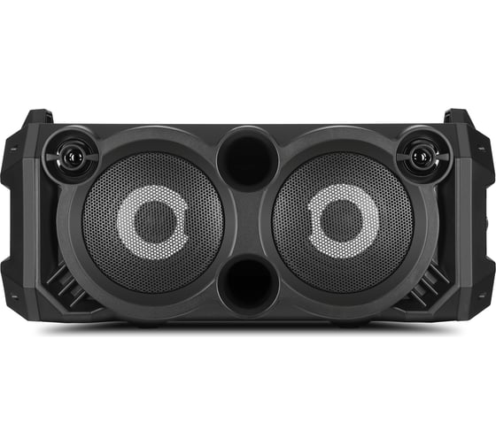 Портативная колонка SVEN АС PS-550 черная, 36 Вт, Bluetooth, FM, USB, microSD, LED-дисплей, 2000 мА*ч SV-018153