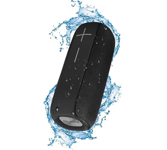 Портативная колонка SVEN АС PS-290 черная, 20 Вт, Waterproof (IPx6), TWS, Bluetooth, FM, USB, microSD, 3000 мА*ч SV-020217