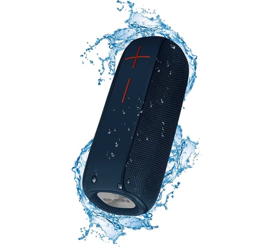 Портативная колонка SVEN АС PS-295 синяя, 20 Вт, Waterproof (IPx6), TWS, Bluetooth, FM, USB, microSD, 3000 мА*ч SV-020200