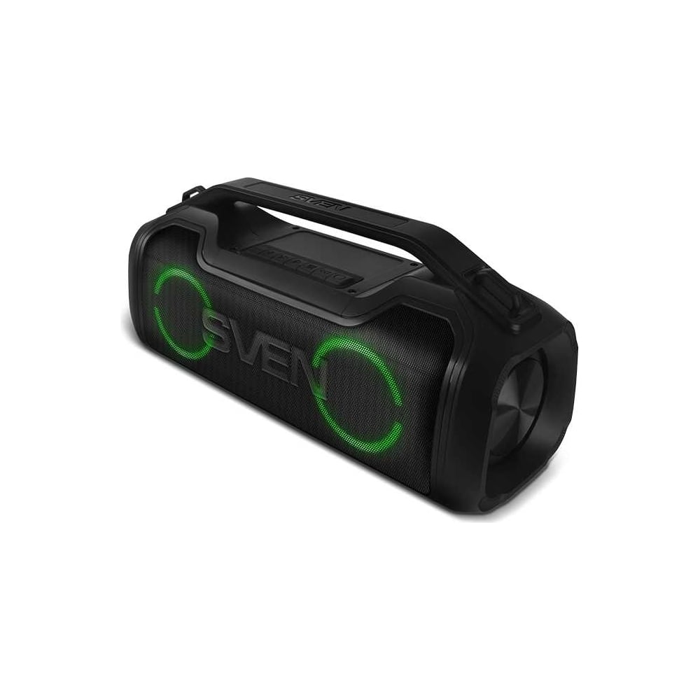 Портативная колонка SVEN АС PS-390 черная, 50 Вт, Waterproof (IPx5 ...