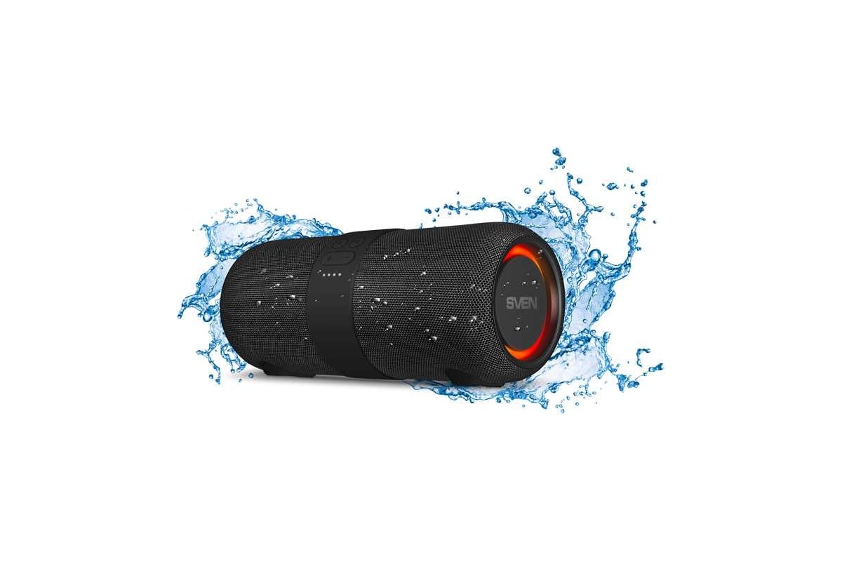 Как разобрать блютуз колонку sven Портативная колонка SVEN АС PS-340 черная, 24 Вт, Waterproof (IPx6), TWS, Blueto
