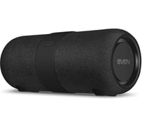 Портативная колонка SVEN АС PS-340 черная, 24 Вт, Waterproof (IPx6), TWS, Bluetooth, FM, USB, 3600 мА*ч SV-021283