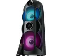 Портативная колонка SVEN АС PS-720 черная, 80 Вт, TWS, Bluetooth, FM, USB, microSD, LED-дисплей, 4400 мА*ч SV-019600