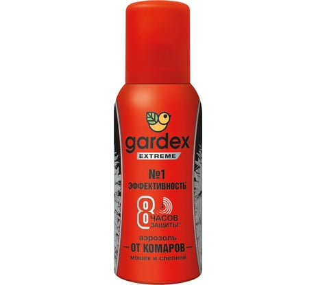 Аэрозоль от комаров и других насекомых Gardex Extreme Super 80 мл 24 0140