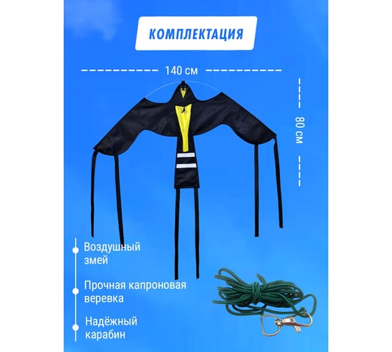 Воздушный змей Коршун Крук 21