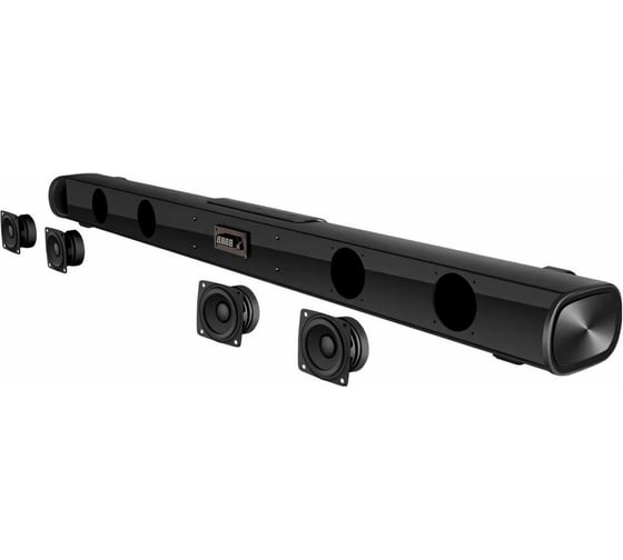 Саундбар SVEN SB-2150A черный, 180 Вт, USB, HDMI, ПДУ, Optical, Bluetooth, дисплей, беспроводной сабвуфер SV-019556