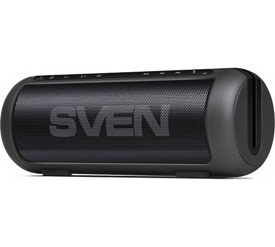 Портативная акустика с выдвижной ручкой SVEN АС PS-250BL, черная SV-015046