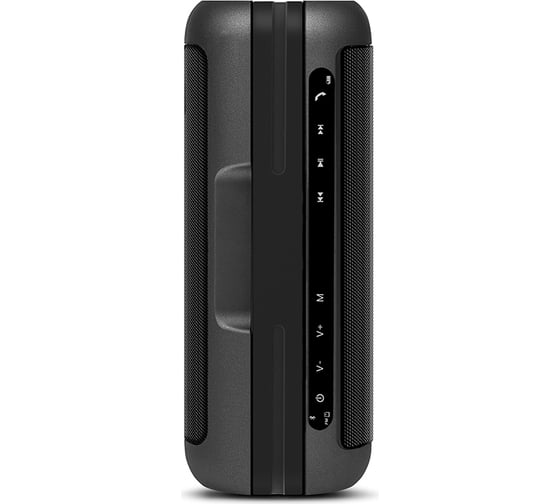 Портативная акустика с выдвижной ручкой SVEN АС PS-250BL, черная SV-015046