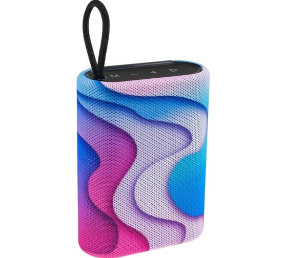 Bluetooth-колонка Perfeo BANG FM, MP3 microSD/USB, AUX, 5Вт, 1200mAh, волны 30016708