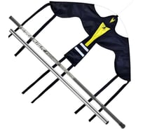 Воздушный змей Крук+флагшток Коршун 9 м 30