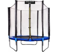Батут Atlas Sport 183 см с внешней сеткой без лестницы BLUE 2071000441832