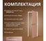 Дверь для бани DoorWood эталон матовая бронза, 2000x800 мм, левая, петли слева DW-00014818 7