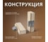 Дверь для бани DoorWood эталон бронза, 2000x800 мм, левая, петли слева DW-00014816 7