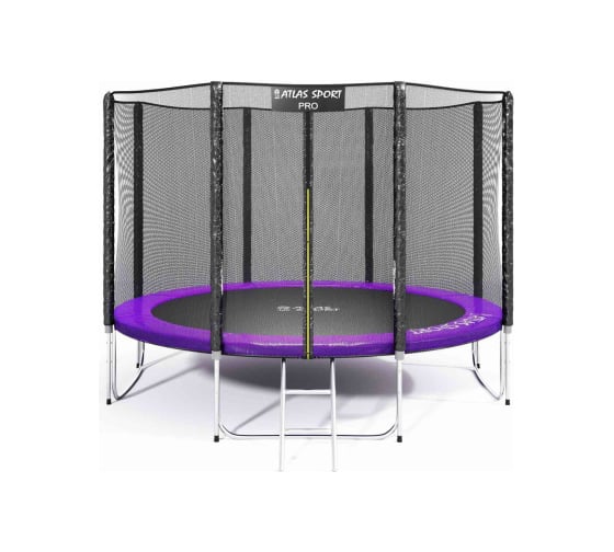 Батут Atlas Sport 4 PRO 312 см 10ft PURPLE 2071000449128