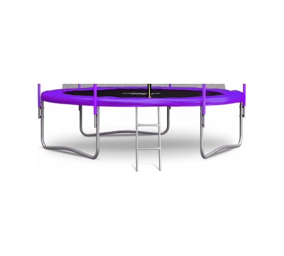 Батут Atlas Sport 312 см со внутренней сеткой и лестницей PURPLE 2071000479125